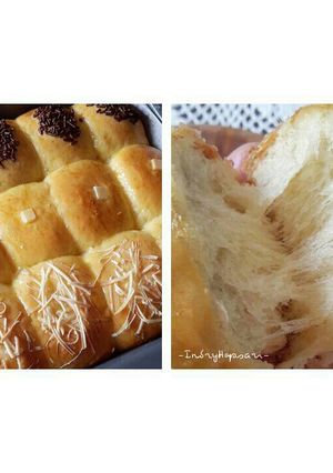 Foto resep Roti manis kasur/sobek tanpa ulen empuk, enak 👍