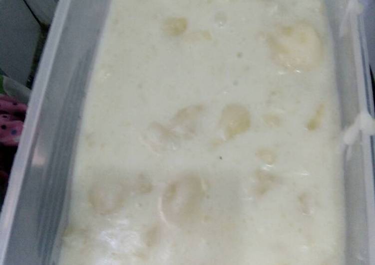 Bubur singkong lumer