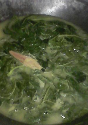 Foto resep Gulai daun singkong dan combrang
