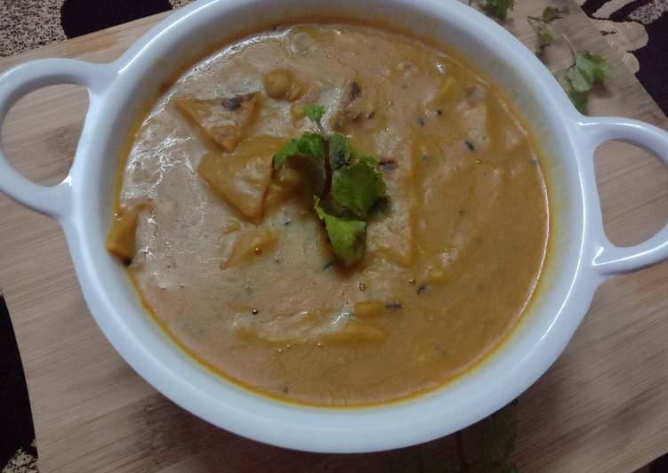 Recipe of Homemade Dal Dhokli