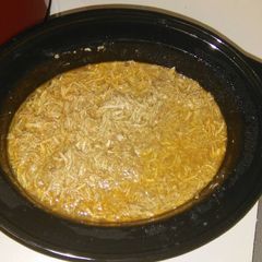 A picture of Crockpot chicken tacos.