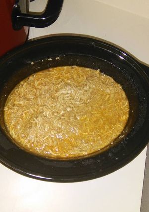 A picture of Crockpot chicken tacos.