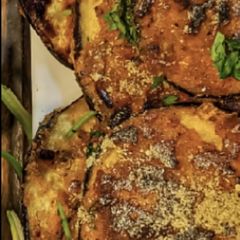 Spicy Skillet Eggplant A picture of Spicy Skillet Eggplant.