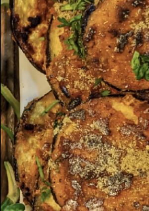 A picture of Spicy Skillet Eggplant.