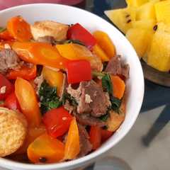 A picture of Sapo Tahu Daging Sapi.