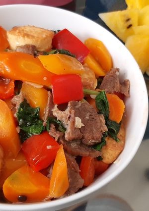 Foto resep Sapo Tahu Daging Sapi