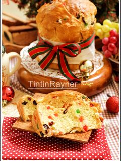 Foto resep Pannetone Roti Natal khas Italia - Italian Christmas Bread- Trial langsung enyak