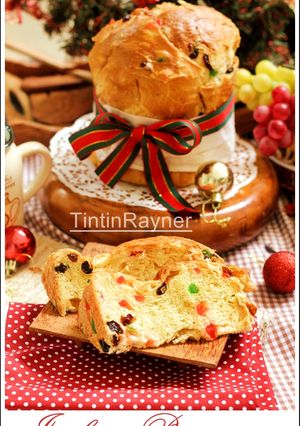 Foto resep Pannetone Roti Natal khas Italia - Italian Christmas Bread- Trial langsung enyak