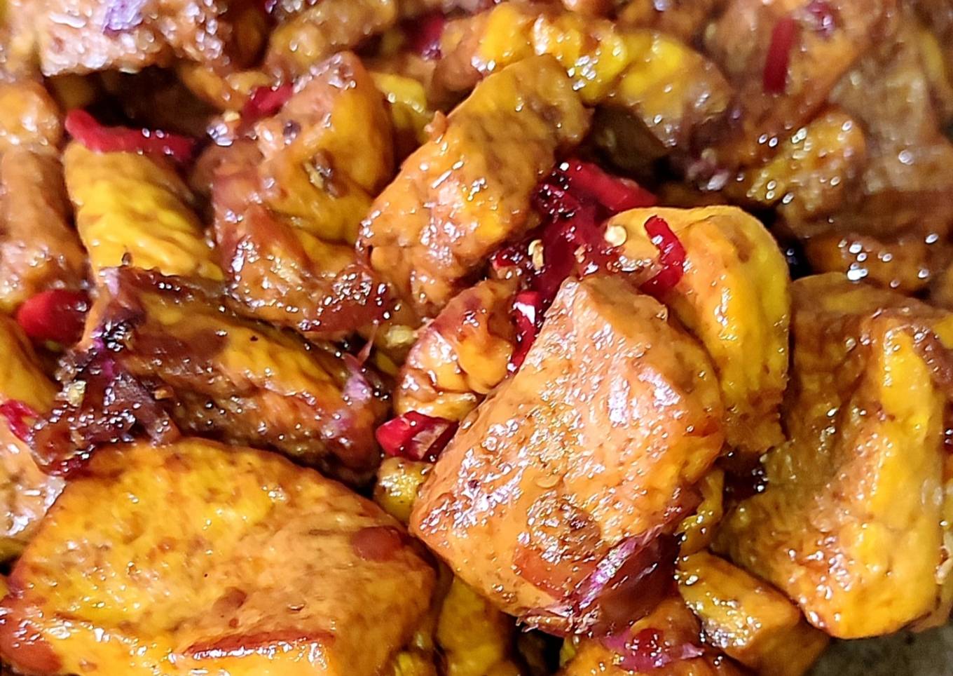 Tahu Masak Kecap Enak Simple