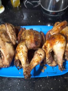 صورة لوصفة فراخ مشوية في البيت احلى من الجاهزة 😋👍