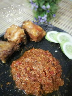 Foto resep Sambal ala ayam gepuk pak gembus