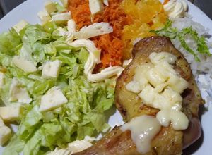 Una foto de Nabo con Verduras y Queso. ¡Y Pollo! No. 2