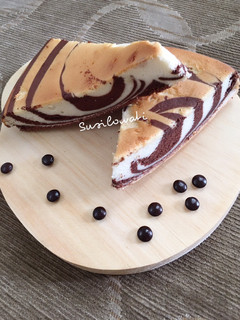 Foto resep Zebra Cake(Putih Telur)