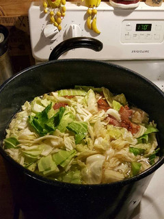 A picture of Boiled Cabbage.