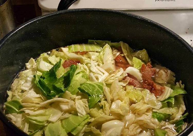 Recipe: Tasty Boiled Cabbage