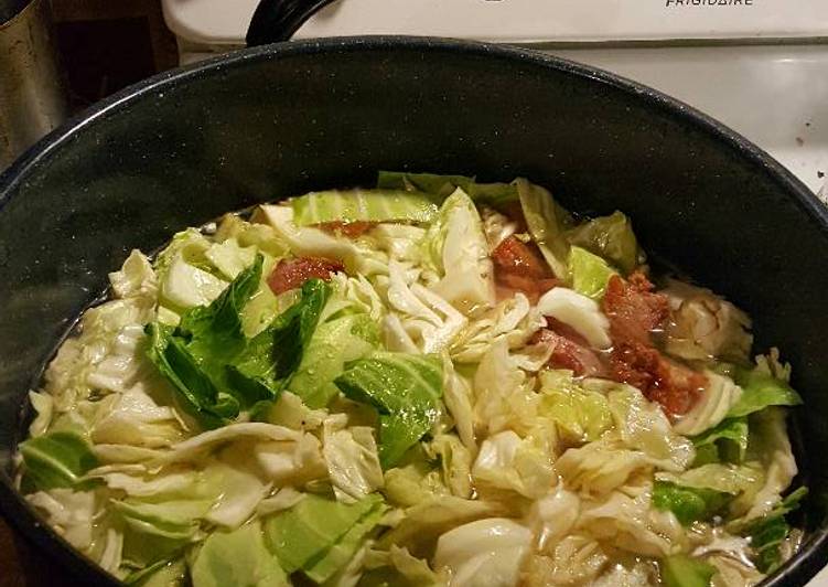 Recipe of Tasty Boiled Cabbage