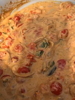 A picture of Creamy Vodka Sauce.