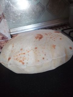 صورة لوصفة خبز الشاورما