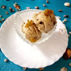 A picture of Banana Raisin Ice Cream.