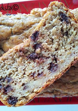 Une photo de Banana bread light sans beurre SSA