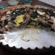 Tarta de acelga con caballa