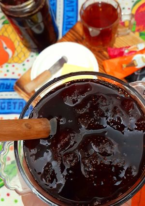 عکسی از دستور مربای توت فرنگی🍓