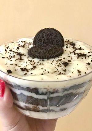 Foto resep Milky Oreo Dessert Box