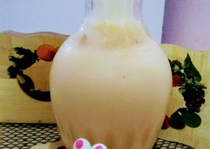 Step-by-Step Guide to Prepare Favorite Mango, ice cream milkshake