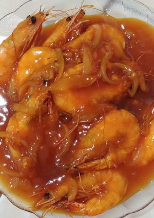 Foto resep Udang Asam Manis