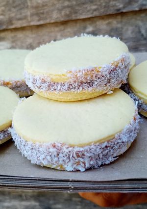 Una foto de Alfajores de Maicena