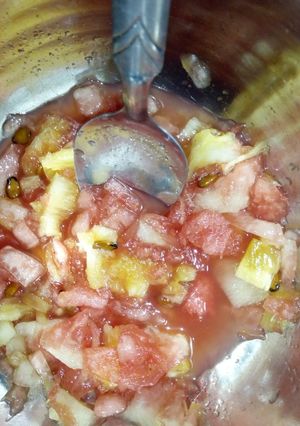 A picture of Fruit salad.