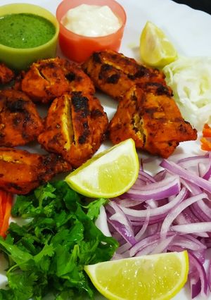 A picture of Grilled chicken.