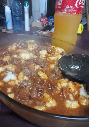 Una foto de Ñoquis de papa y queso