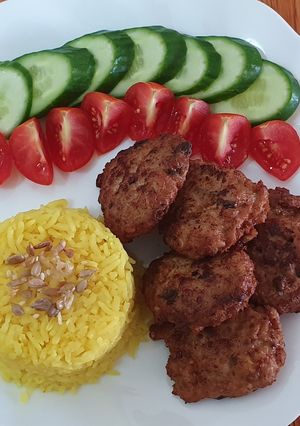 รูปของ ไก่สับกระเทียม-พริกไทยดำ ทานกับข้าวขมิ้น
