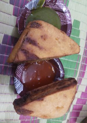 A picture of Fried bread(evening snacks).