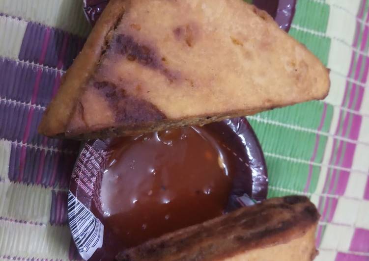 Easiest Way to Prepare Quick Homemade Fried bread(evening snacks)