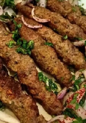 صورة لوصفة الكباب