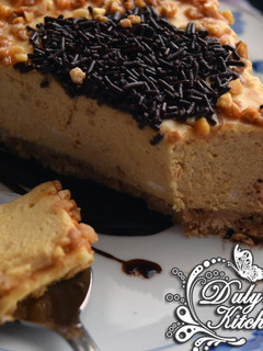 Una foto de Tarta Mousse de Turrón de Jijona