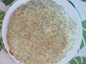Una foto de tortilla de arroz con sobras