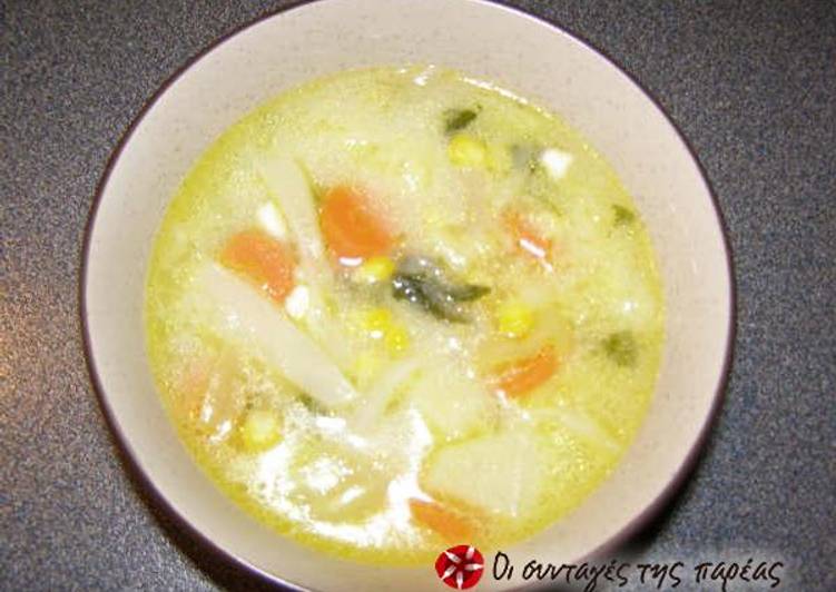 Recipe: Perfect Multi-colored cabbage soup