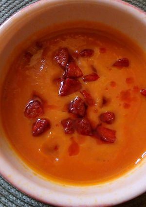 Sütőtökkrémleves recept fotója