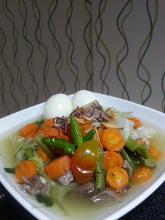 Foto resep Sop Bening Daging Jahe ala winda
