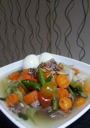 Foto resep Sop Bening Daging Jahe ala winda