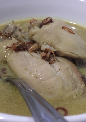 Foto resep Opor Ayam Malas (Bumbu Instan)