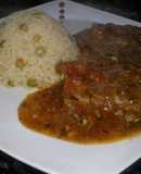 Carne en bistec a lo Colombiano!