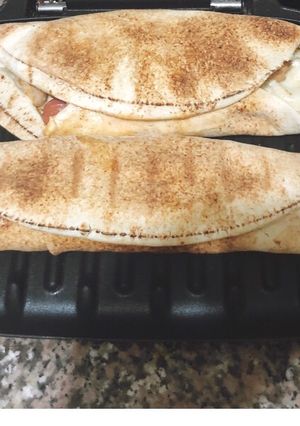 A picture of Home Made Shawarma.