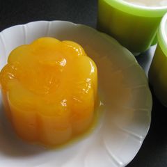 A picture of Agar Orange Jelly.