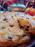 Torta di riso mele e uvetta