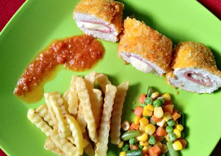 Resep Chicken Cordon Bleu yang Enak