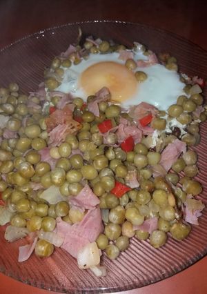Una foto de Colchón de arvejas